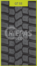 315/80R22,5 GT55 MICH1 atjaunota riepa 3PMSF Drive Regional