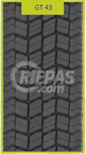 315/80R22,5 GT43 MICH1 atjaunota riepa M+S Drive Regional