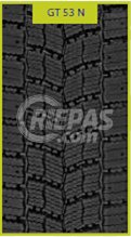 315/80R22,5 GT53 MICH1 atjaunota riepa 3PMSF Drive Winter